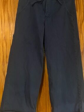 Market & Spruce Navy Casual Drawstring Pants